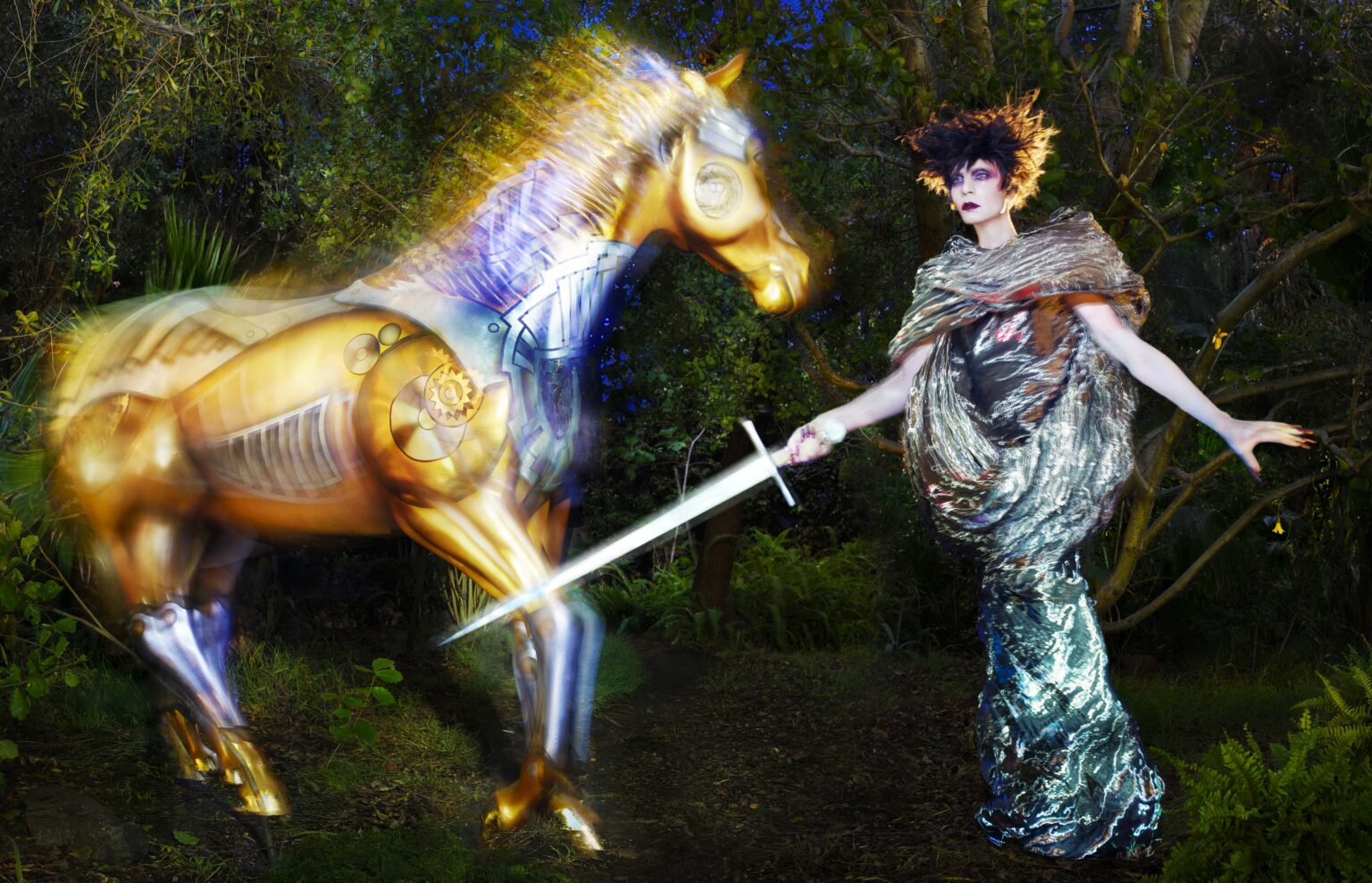 Jordan Roth photographed by David LaChapelle