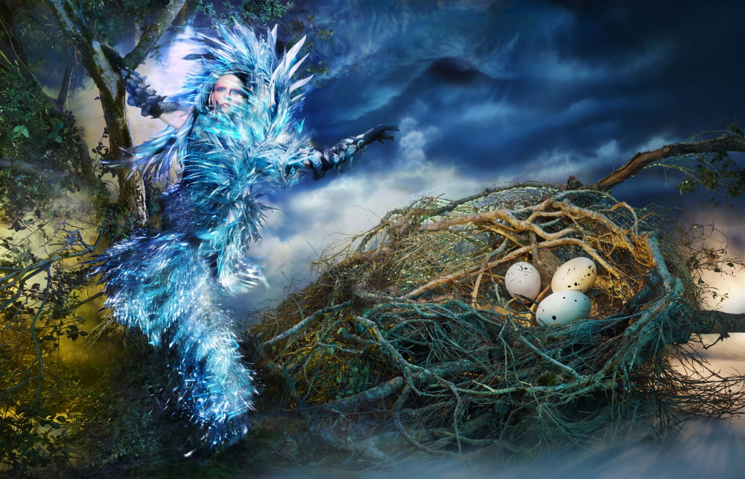 Jordan Roth photographed by David LaChapelle