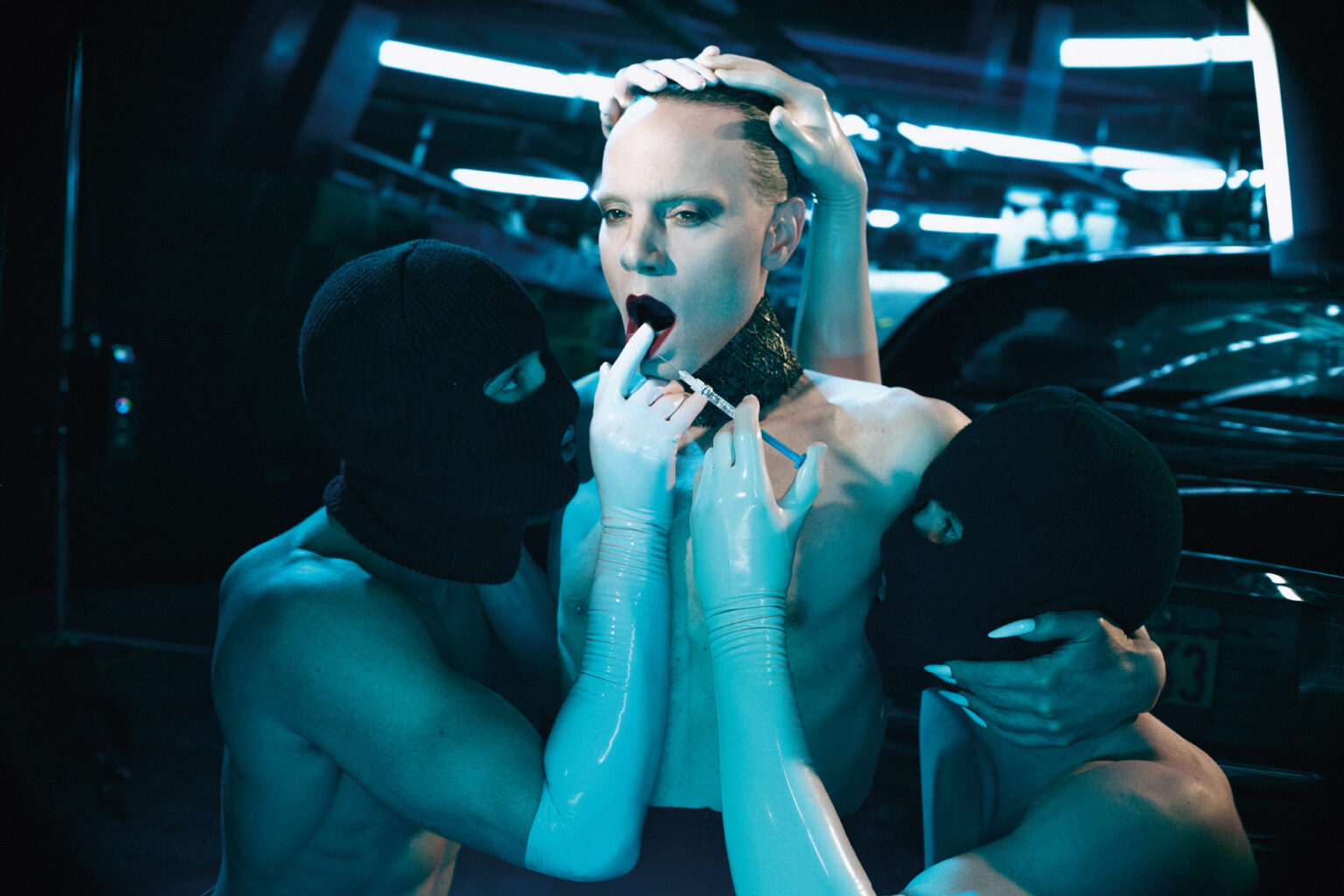 Jordan Roth in an image photographed by Steven Klein